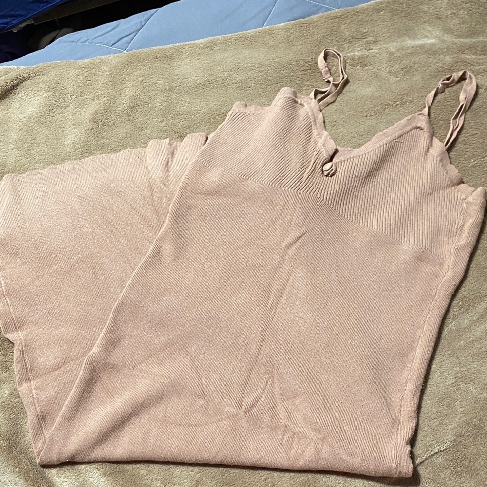 Forever 21 Tan Knit Dress